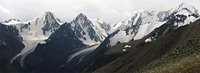 Панорама ледника Кен-Тор