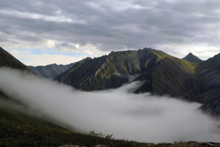 Туман в долине Восточного Саяна