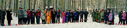 Возрождение лыжных турслетов школьников нашим клубом