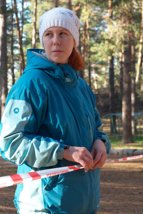 Главный эколог турслета участница команды Т5 Ольга Комарова