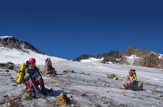 Поход группы Кирилла Макарова в Эцтальские Альпы в 2010 году