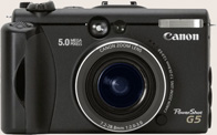 PowerShot G5 первая цифровая фотокамера от Canon для фотосъемки в походе