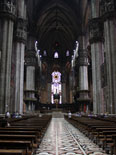 Центральный неф Миланского собора