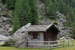 Домик пастухов в Альпах