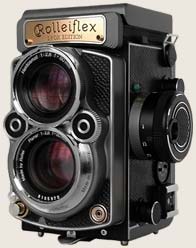 Фотоаппаратура для похода, двухобъективная зеркальная фотокамера Rolleiflex