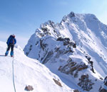 Вид на главную вершину горы Пайер