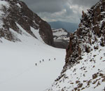 Ущелье на перевале Киргизского хребта