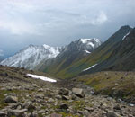 Склоны долин Киргизского хребта