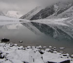 Киргизский хребет после снегопада