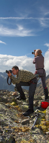 Семейная фотосъемка в Пеннинских Альпах