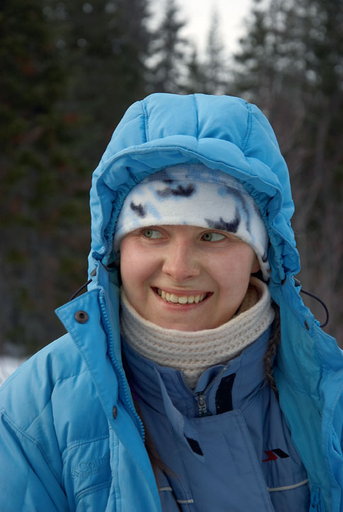 Участница лыжного похода на хребет Нургуш Татьяна Селиванова